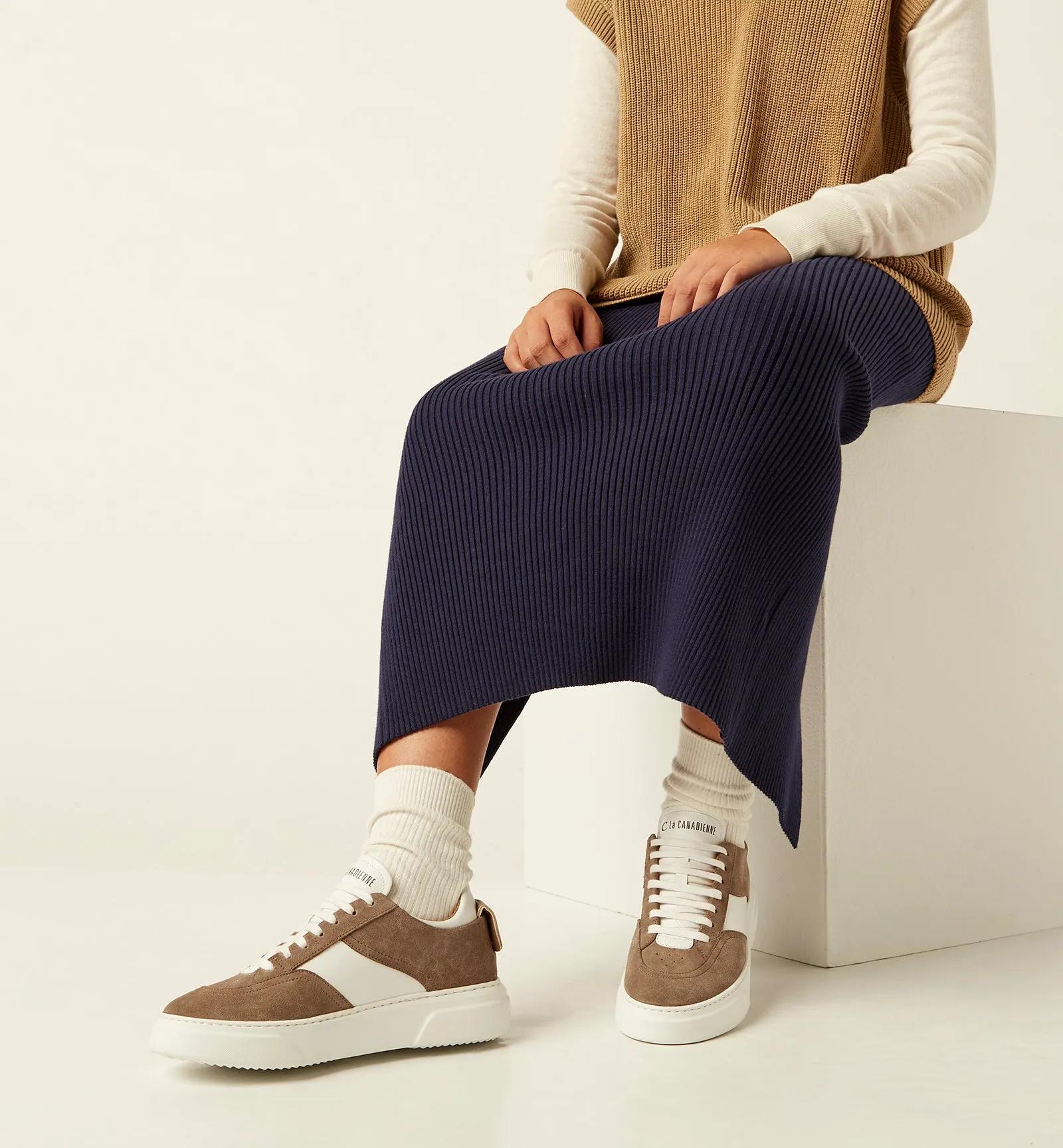 BESSY SUEDE SNEAKER sold by La CANADIENNE product image thumbnail 2