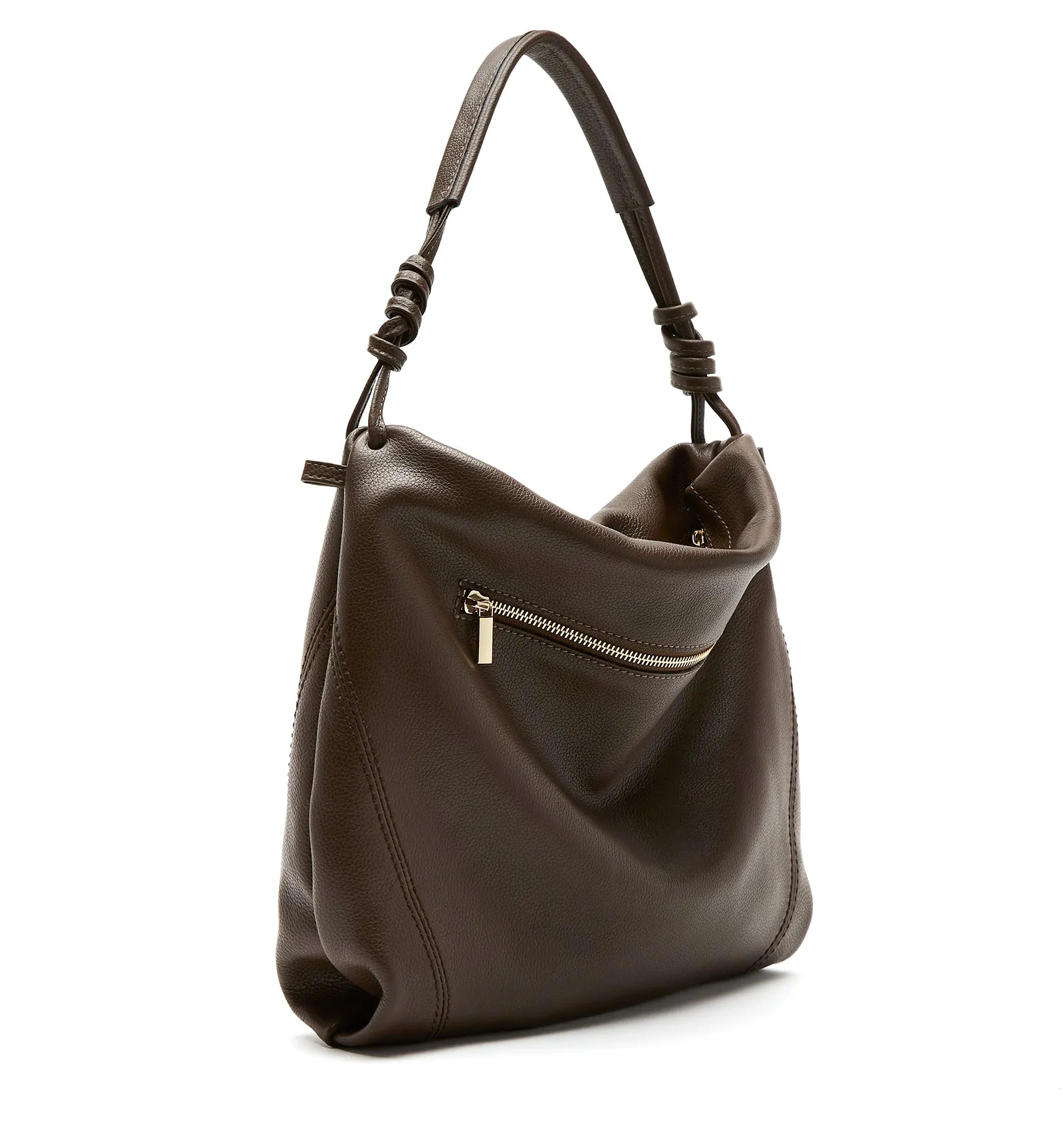 MEI LEATHER SHOULDER BAG sold by La CANADIENNE product image thumbnail 2
