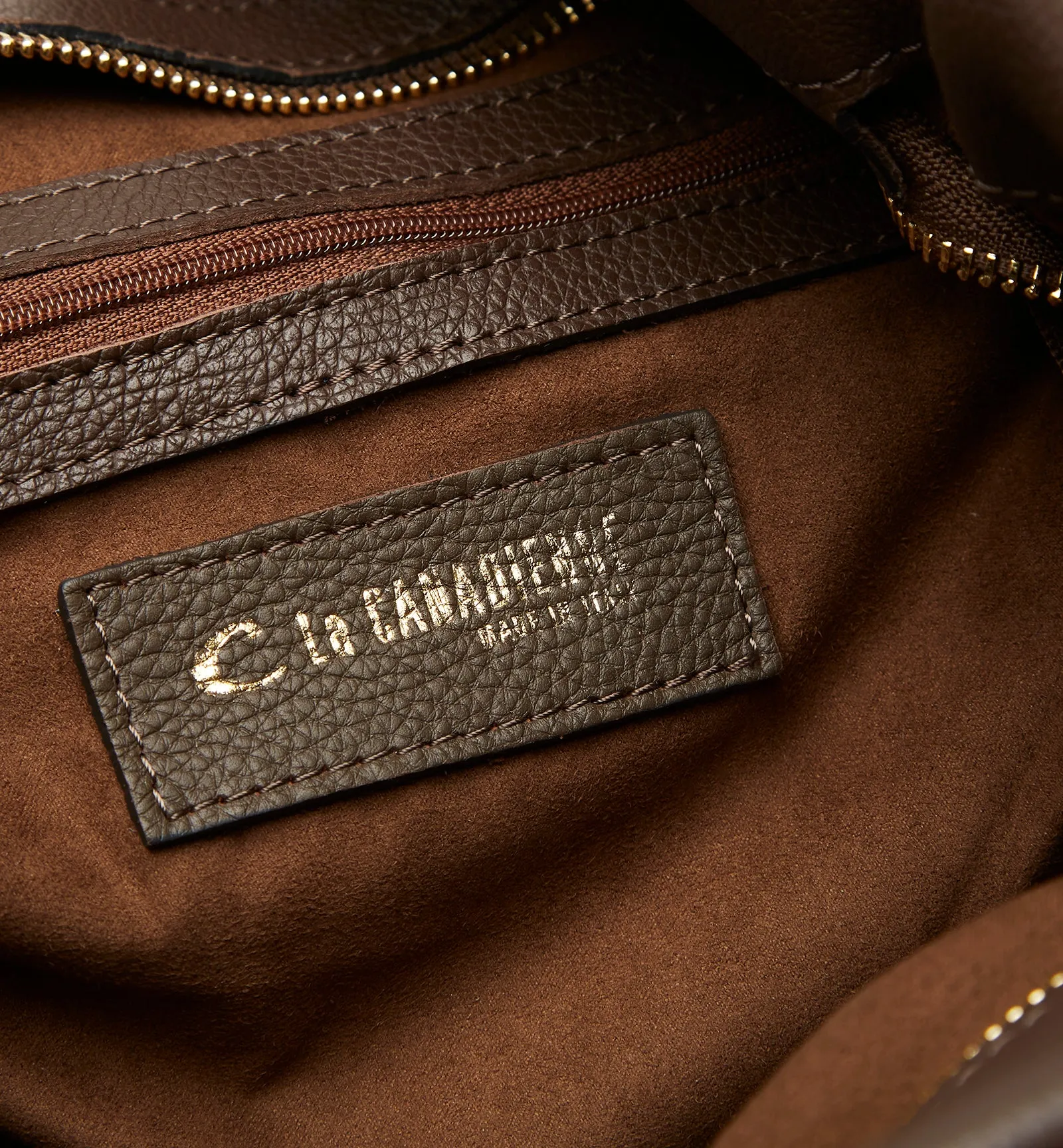 MEI LEATHER SHOULDER BAG sold by La CANADIENNE product image thumbnail 3