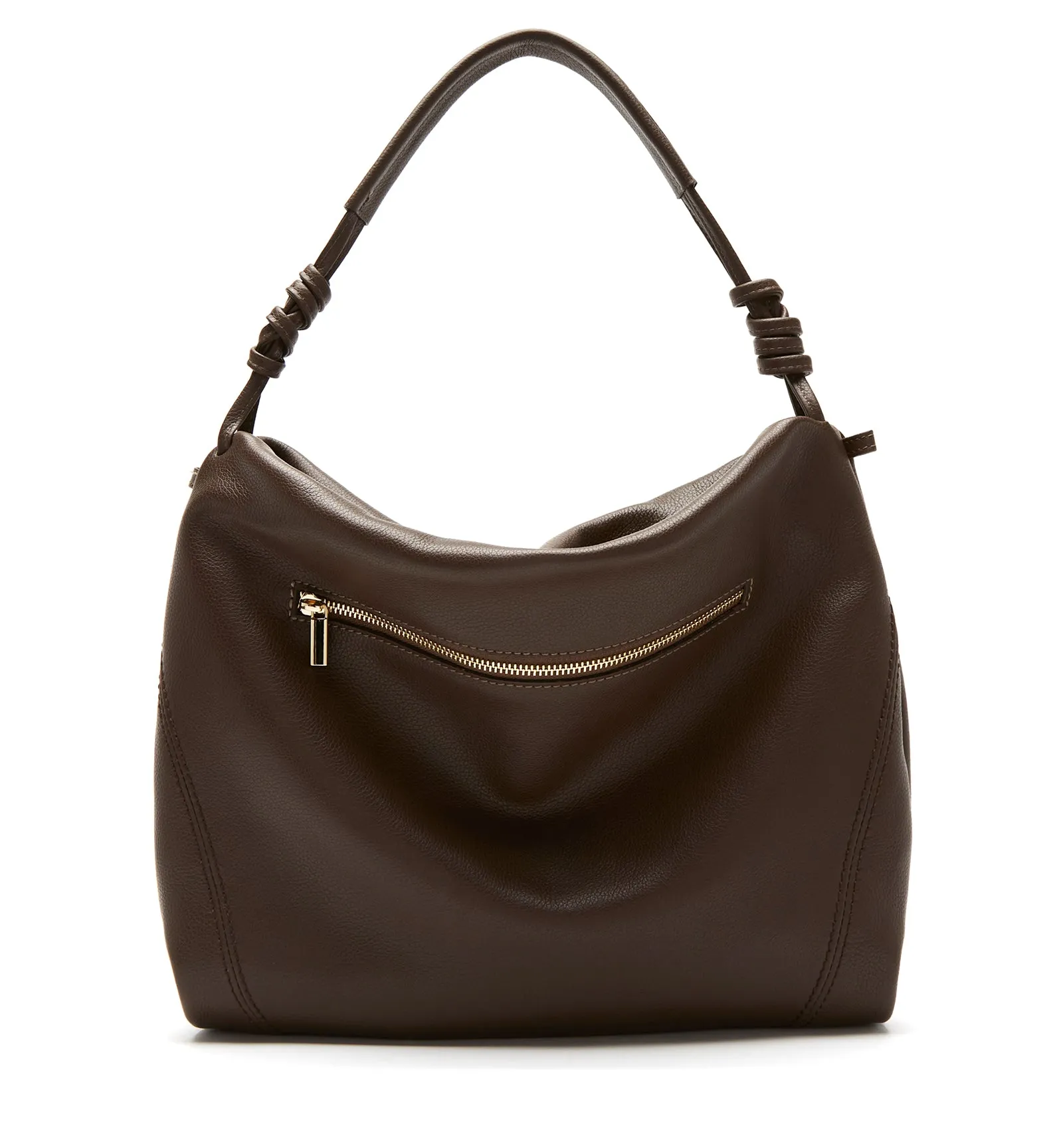 MEI LEATHER SHOULDER BAG sold by La CANADIENNE