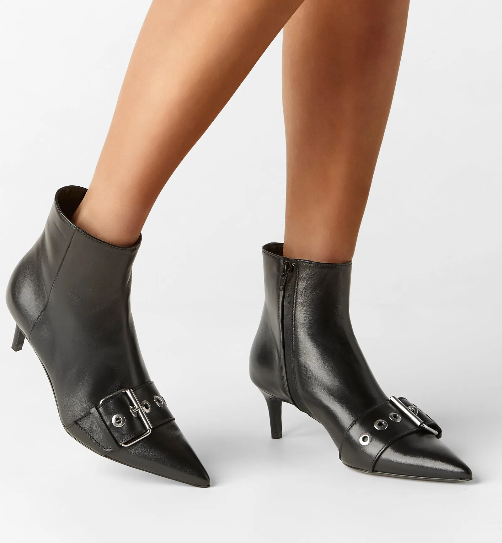 RHODE LEATHER BOOTIE sold by La CANADIENNE product image thumbnail 5