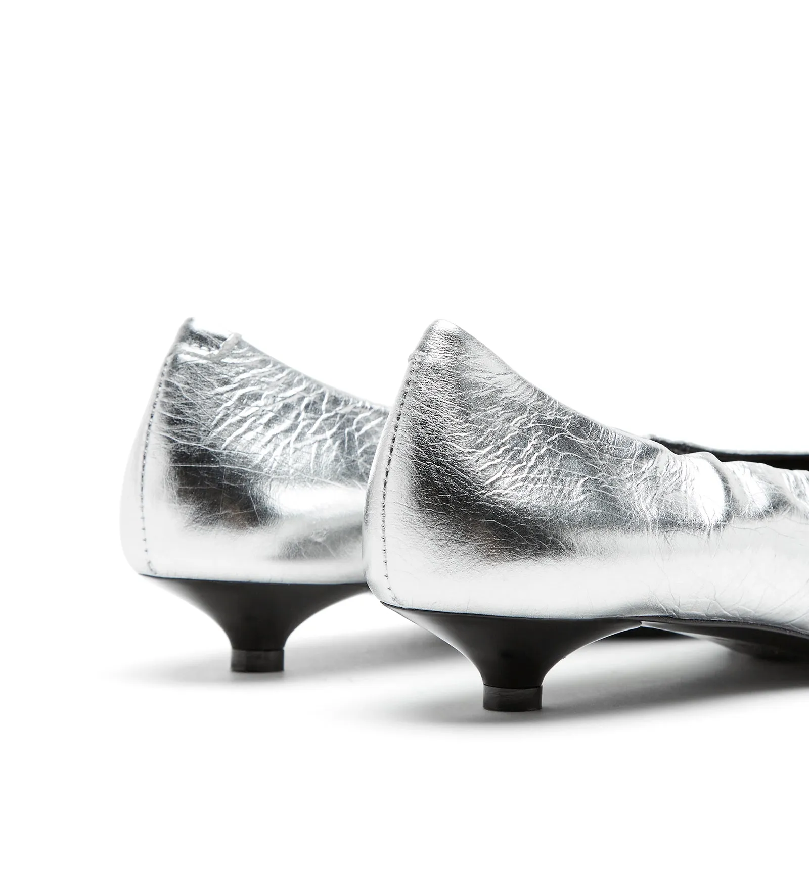 RIANE LEATHER KITTEN HEEL sold by La CANADIENNE product image thumbnail 4