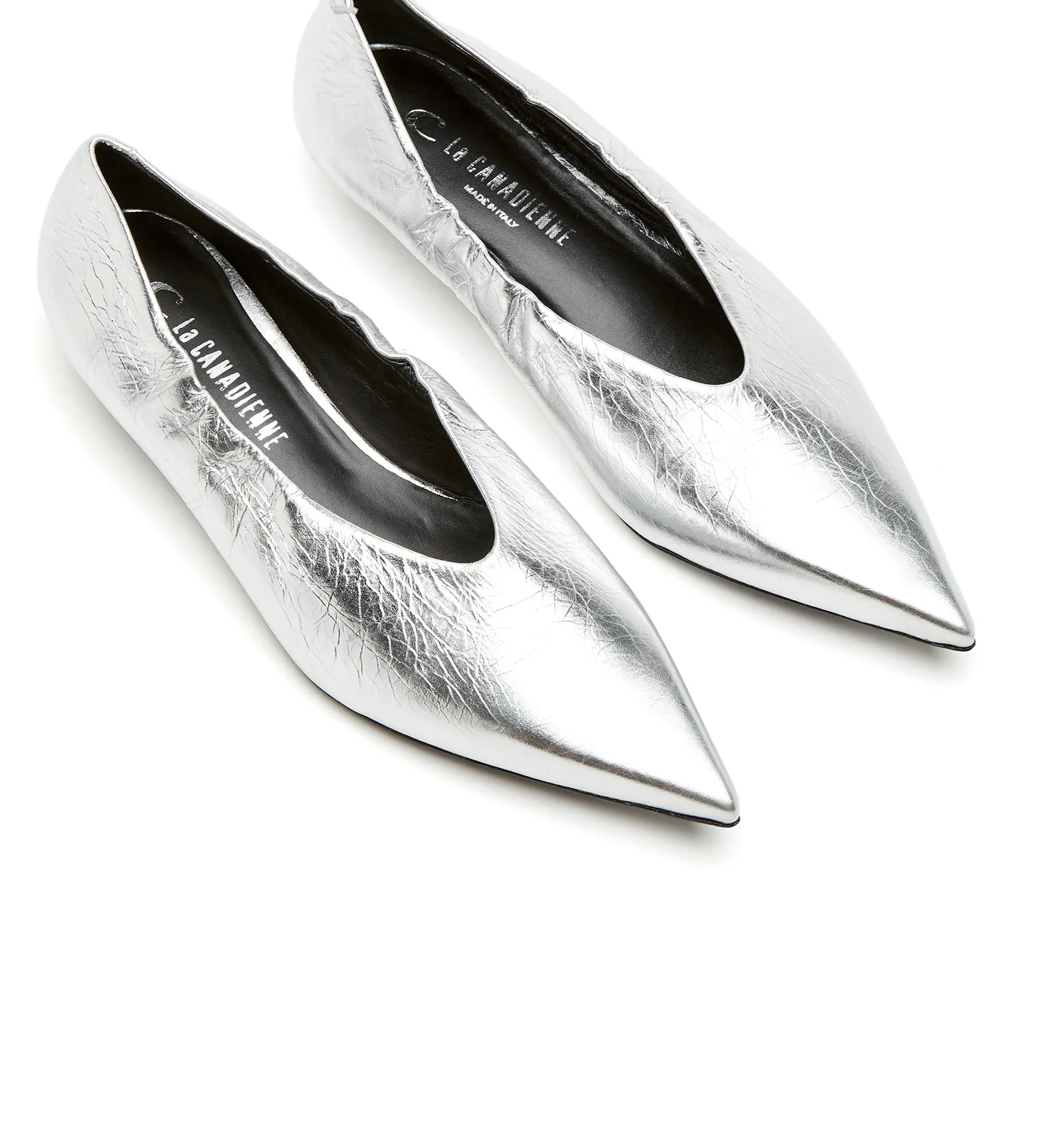 RIANE LEATHER KITTEN HEEL sold by La CANADIENNE product image thumbnail 3