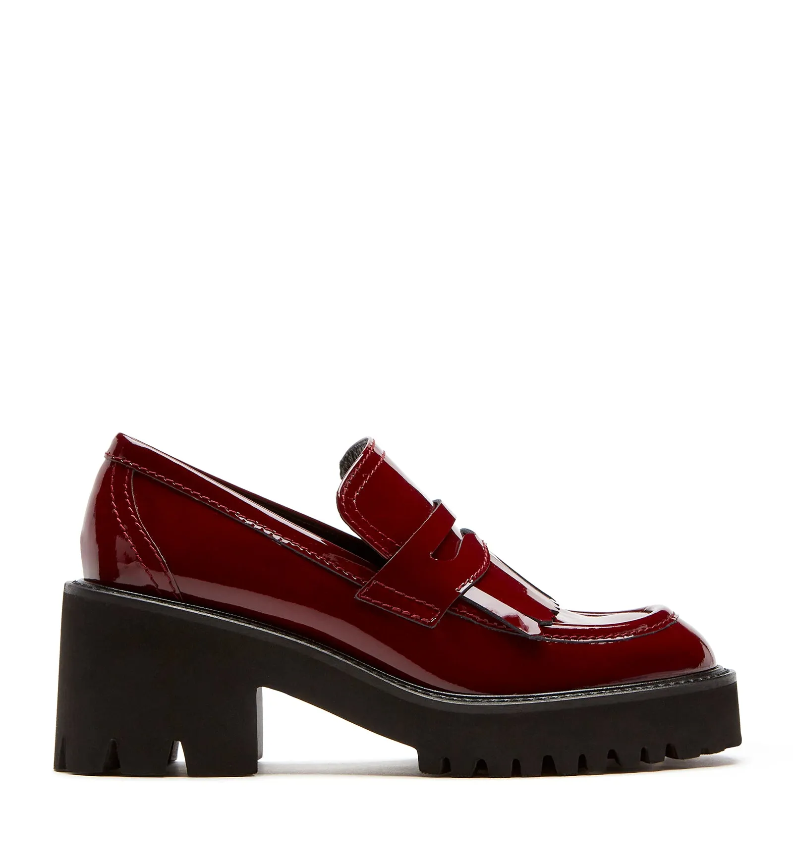 THOMAS PATENT LEATHER LOAFER sold by La CANADIENNE