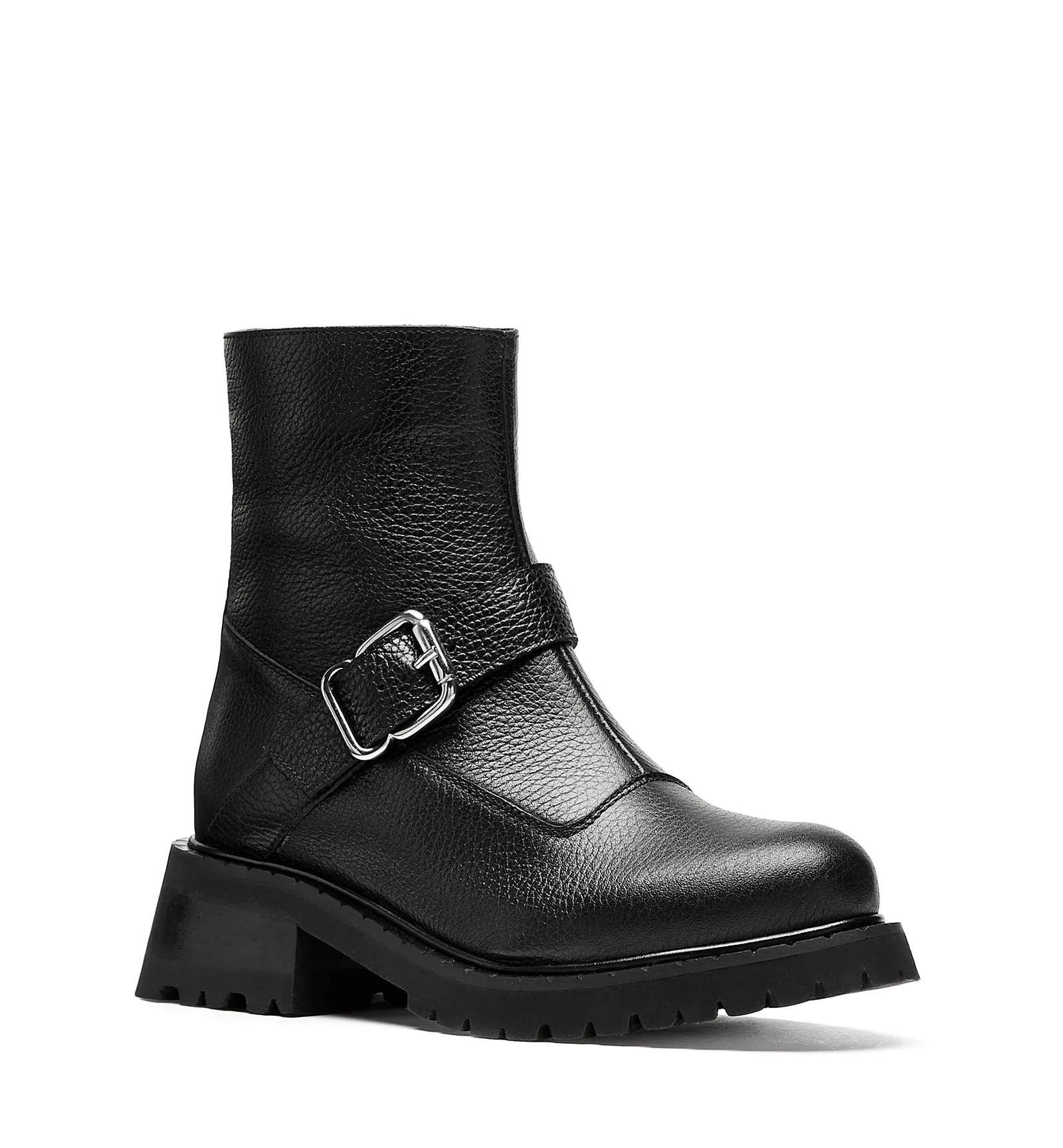 CLIVE PEBBLED LEATHER BOOTIE sold by La CANADIENNE product image thumbnail 2