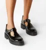 THEO MARY JANE PATENT LEATHER LOAFER sold by La CANADIENNE