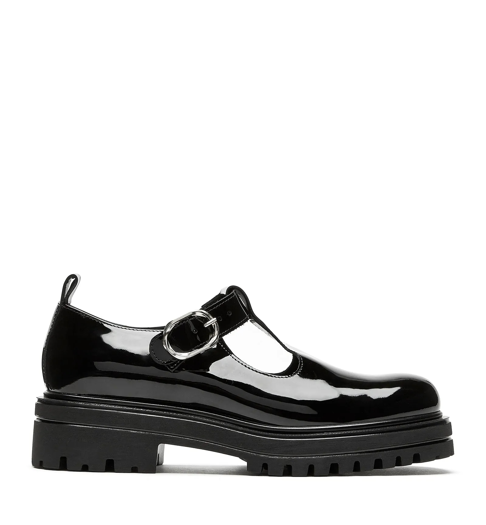 THEO MARY JANE PATENT LEATHER LOAFER sold by La CANADIENNE