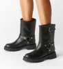 BARA LEATHER BOOTIE sold by La CANADIENNE
