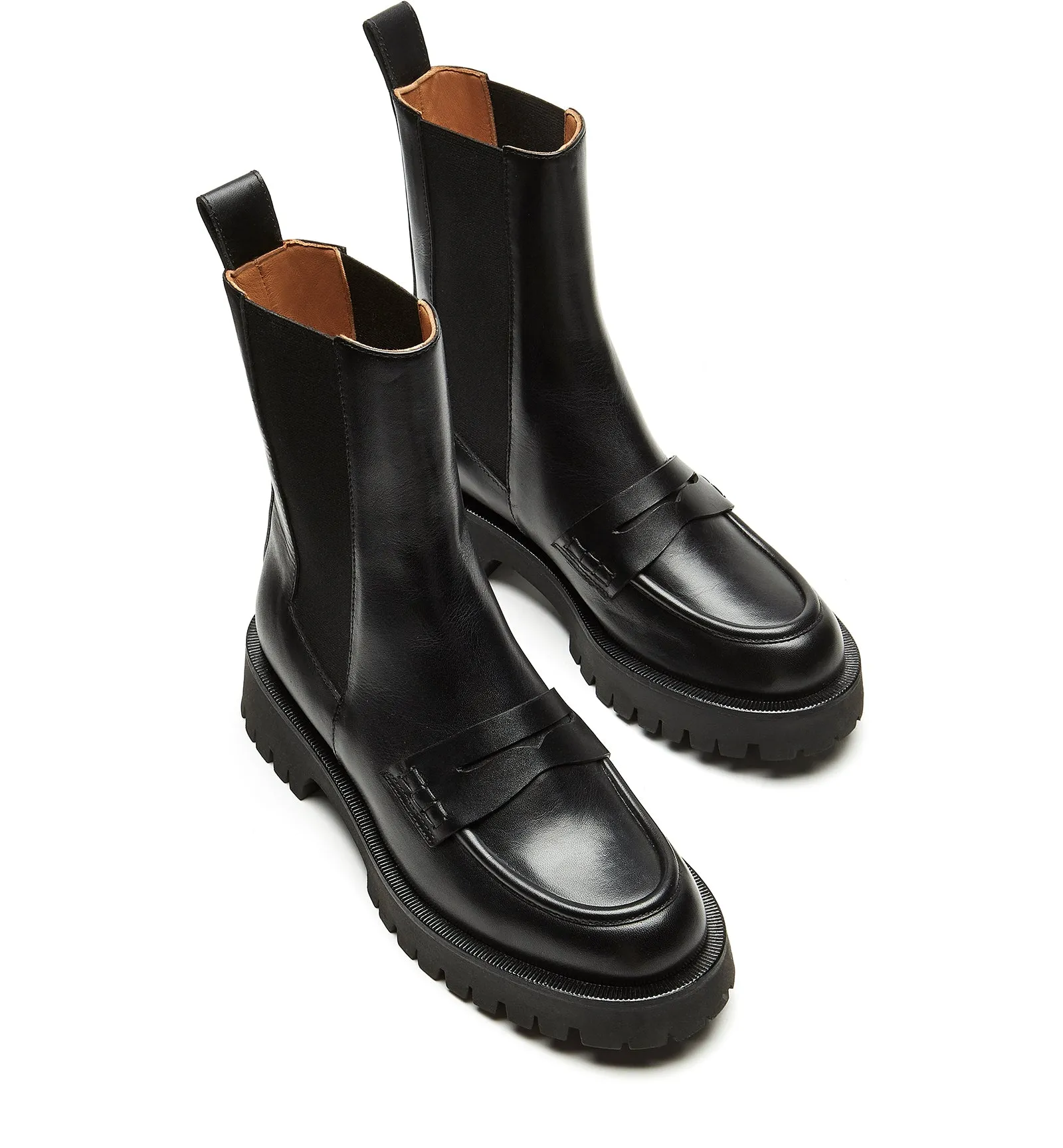 BETH LEATHER BOOTIE sold by La CANADIENNE product image thumbnail 3