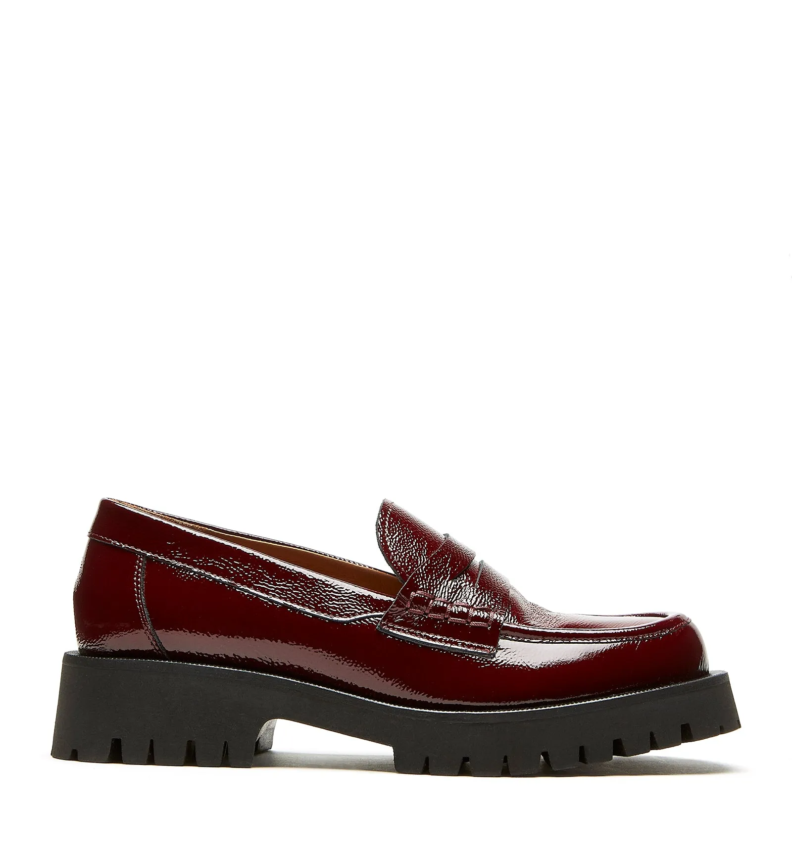 BERTA PATENT LEATHER LOAFER sold by La CANADIENNE