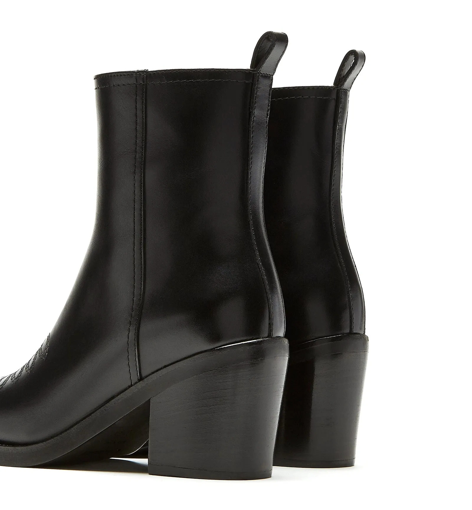 BRANOR LEATHER BOOTIE sold by La CANADIENNE product image thumbnail 4