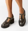 BRUCEY LEATHER MARY JANE LOAFER sold by La CANADIENNE