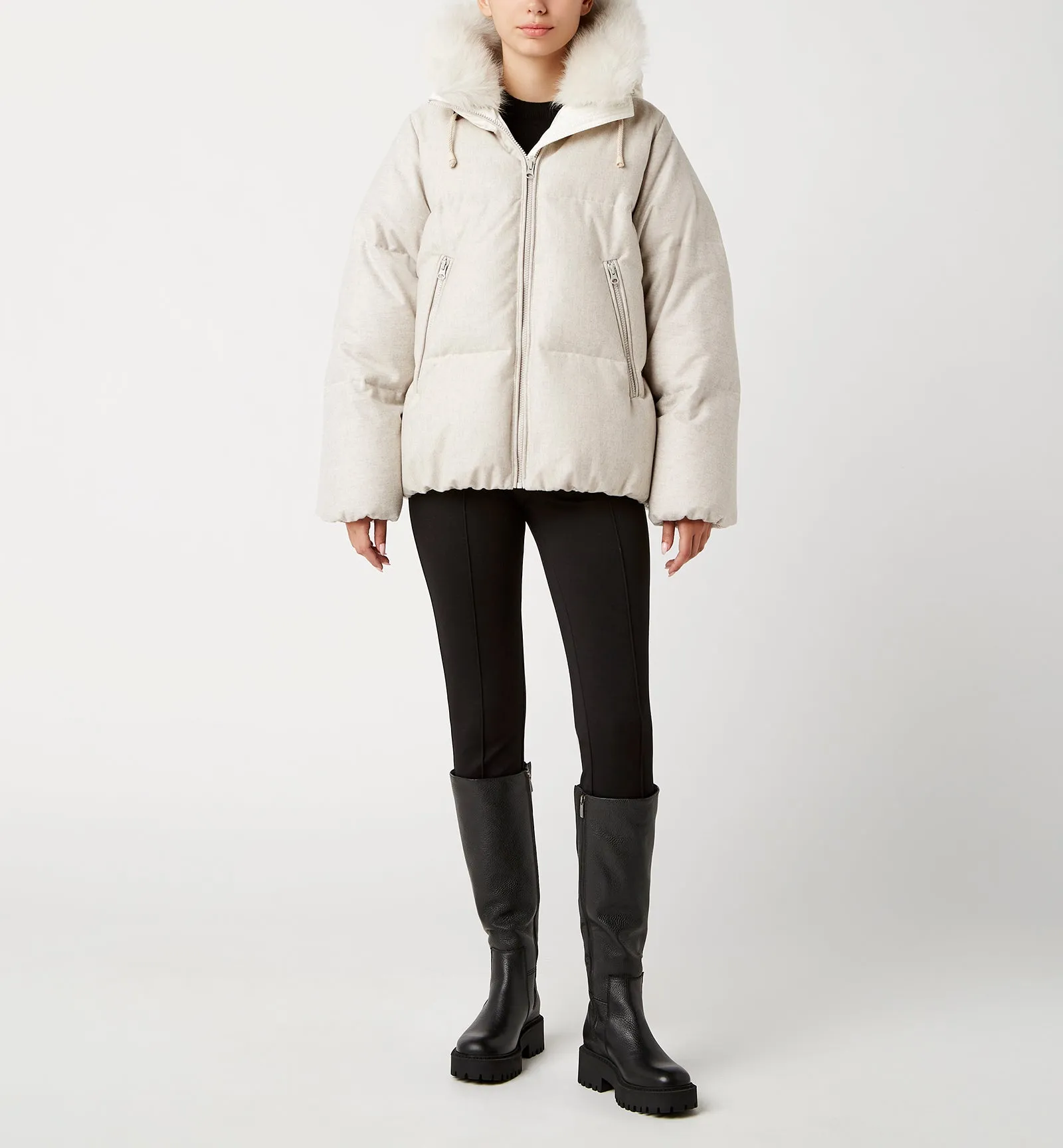 FLOSSIE PUFFER COAT sold by La CANADIENNE product image thumbnail 5
