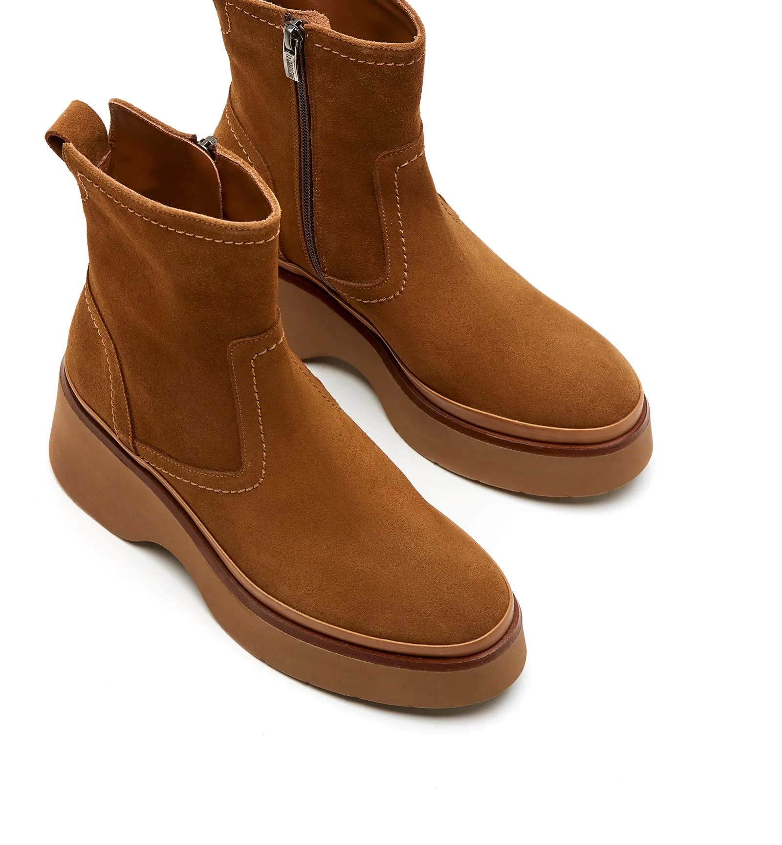 PATRICIO SUEDE BOOTIE sold by La CANADIENNE product image thumbnail 3