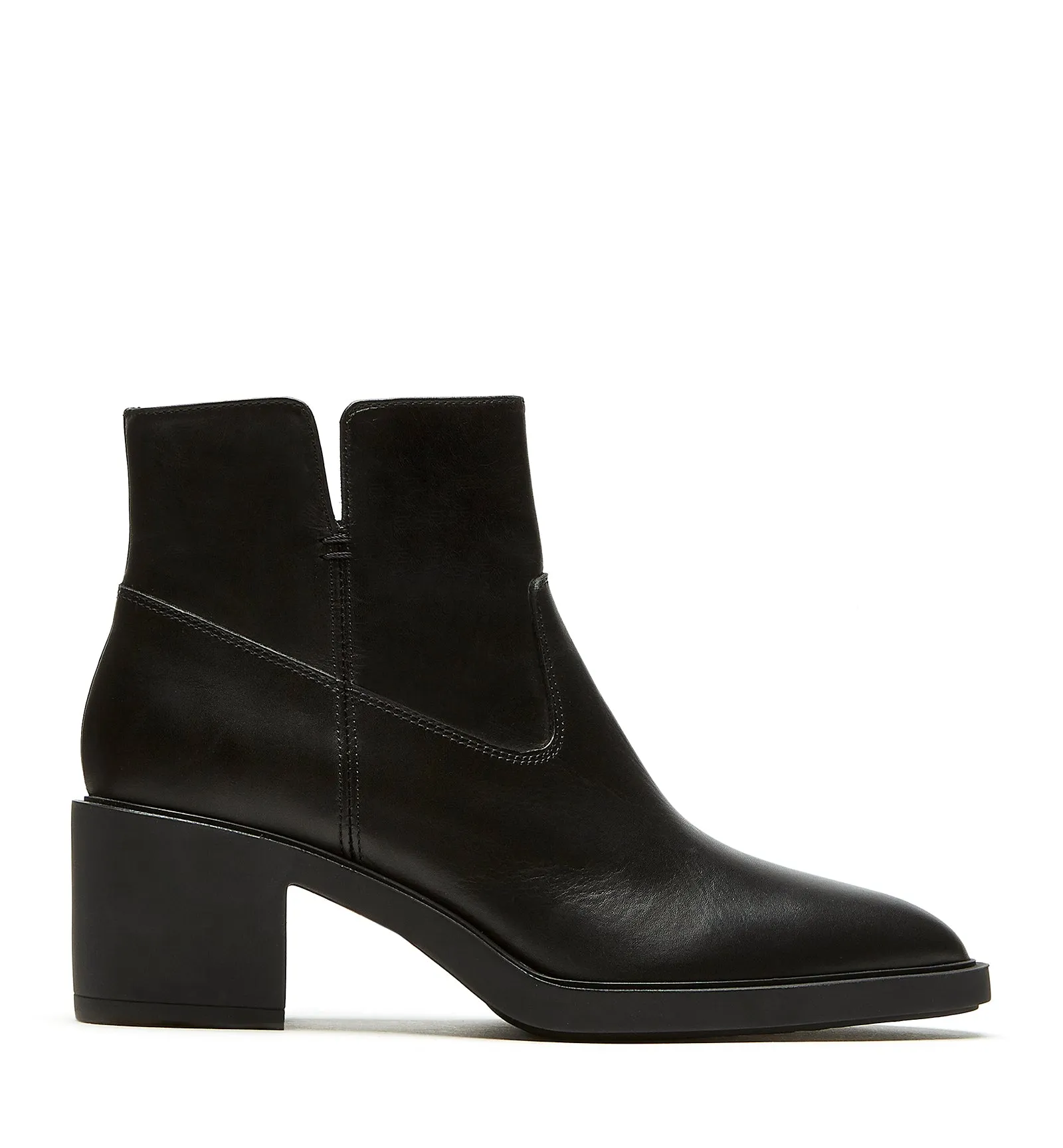 YVETTE LEATHER BOOTIE sold by La CANADIENNE