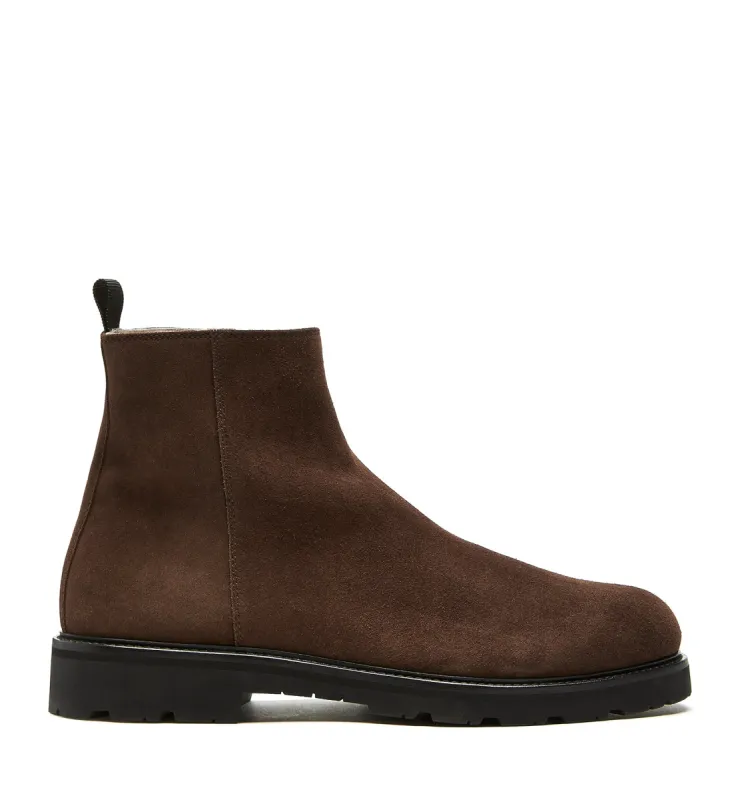 LUDO MEN'S SHEARLING-LINED SUEDE BOOT sold by La CANADIENNE
