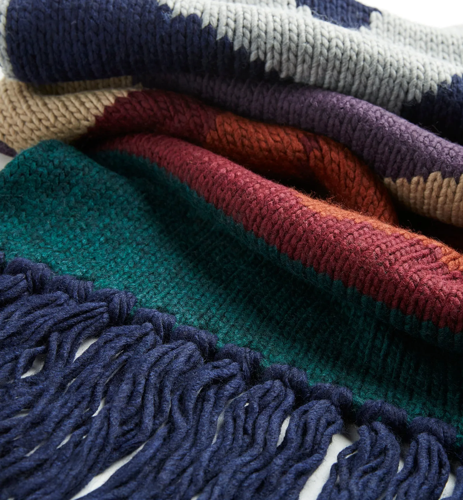 LEILLA BOHO GEO SCARF sold by La CANADIENNE product image thumbnail 2