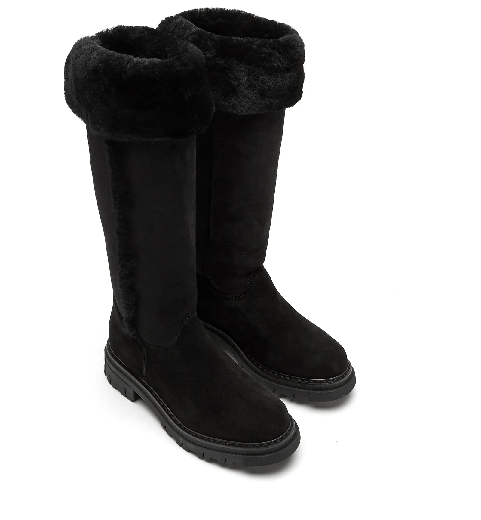 DORITT SHEARLING-LINED SUEDE BOOT sold by La CANADIENNE product image thumbnail 3