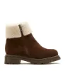 DECLAN SHEARLING-LINED SUEDE BOOTIE sold by La CANADIENNE