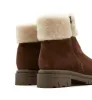 DECLAN SHEARLING-LINED SUEDE BOOTIE sold by La CANADIENNE