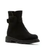 DAX SHEARLING-LINED SUEDE BOOTIE sold by La CANADIENNE