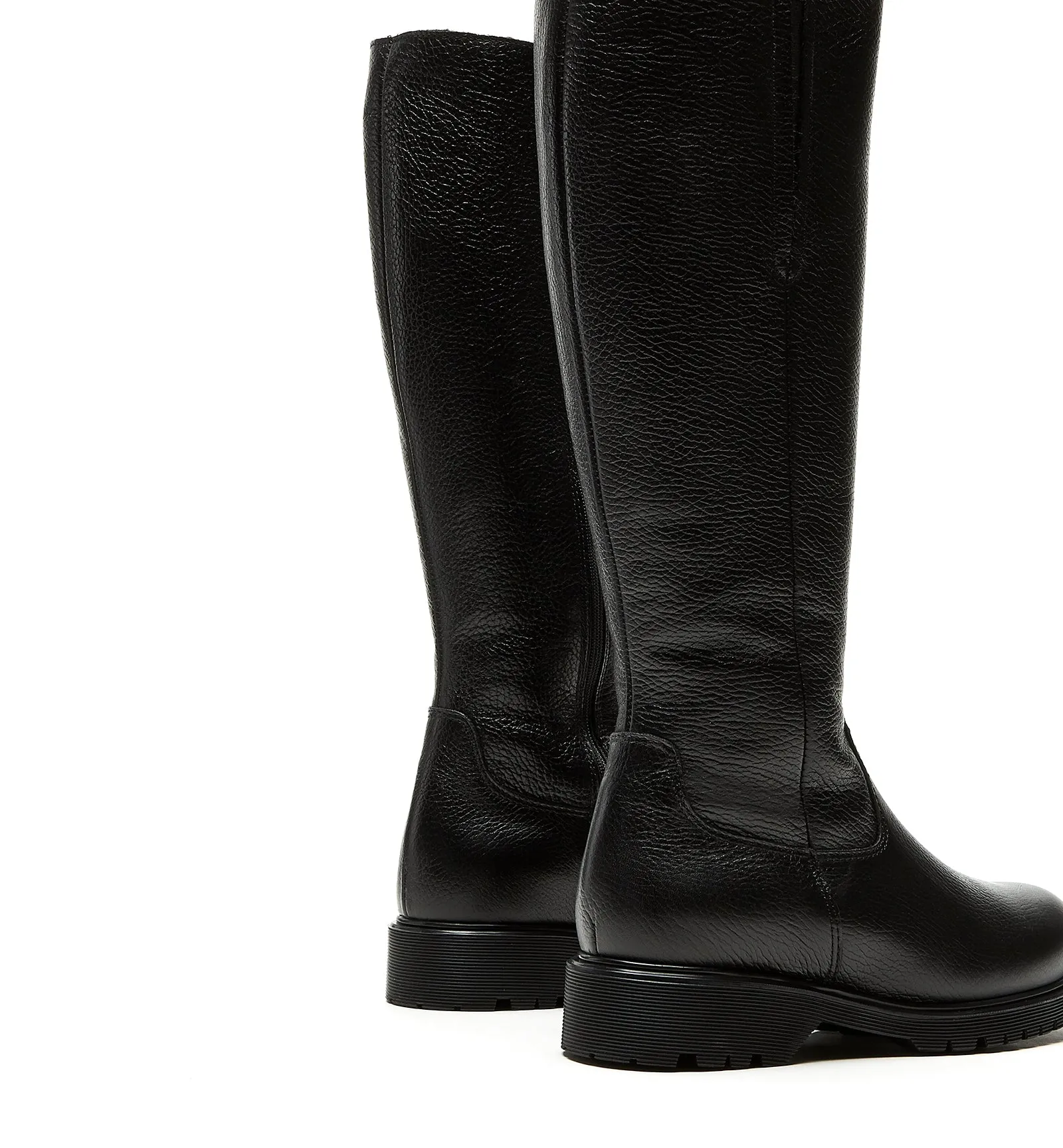 HELENE SHEARLING-LINED PEBBLED LEATHER BOOT sold by La CANADIENNE product image thumbnail 4