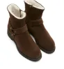 HYATT SHEARLING-LINED SUEDE BOOTIE sold by La CANADIENNE