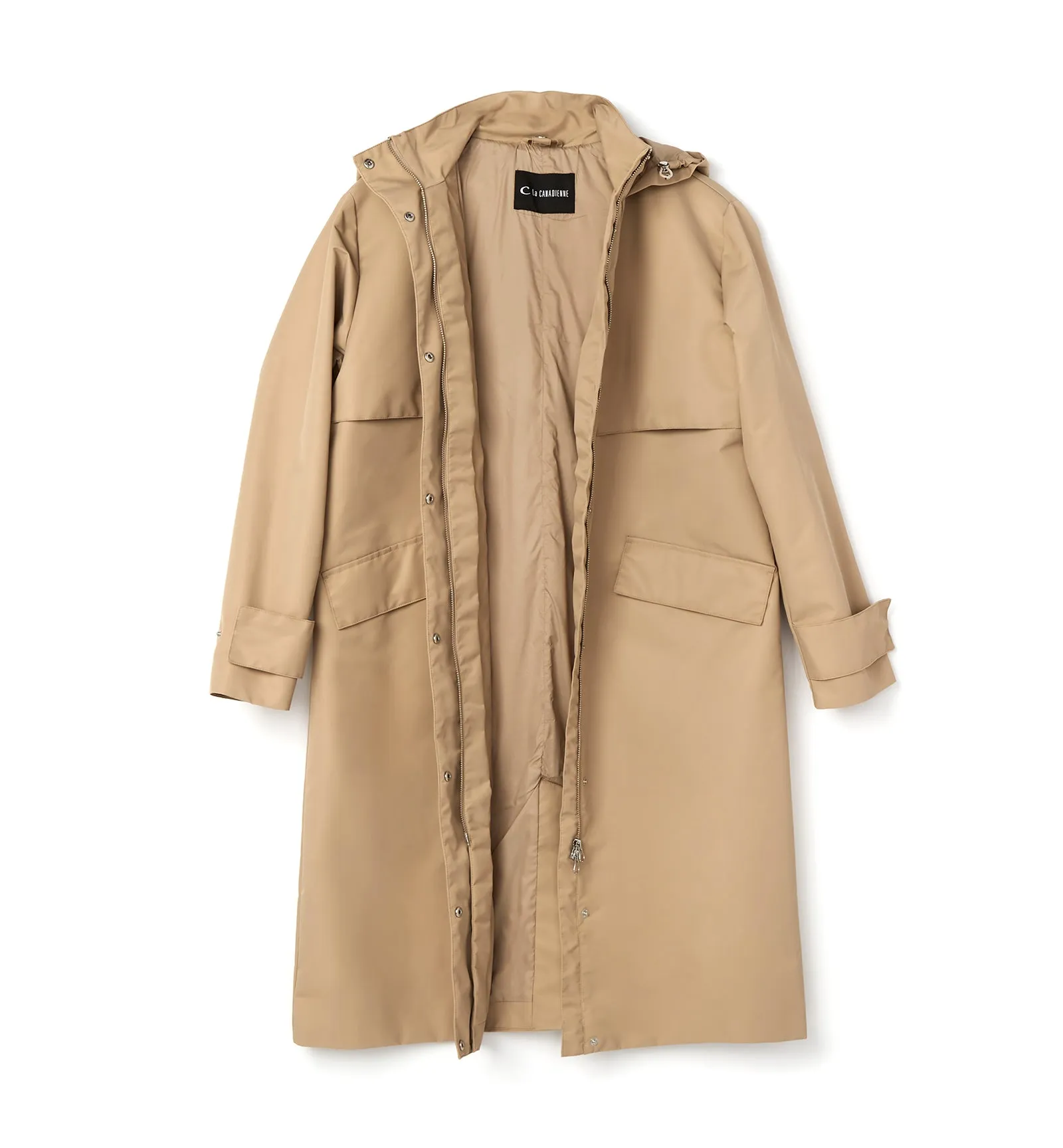 GRADY HOODED 2IN1 TRENCH COAT sold by La CANADIENNE product image thumbnail 5