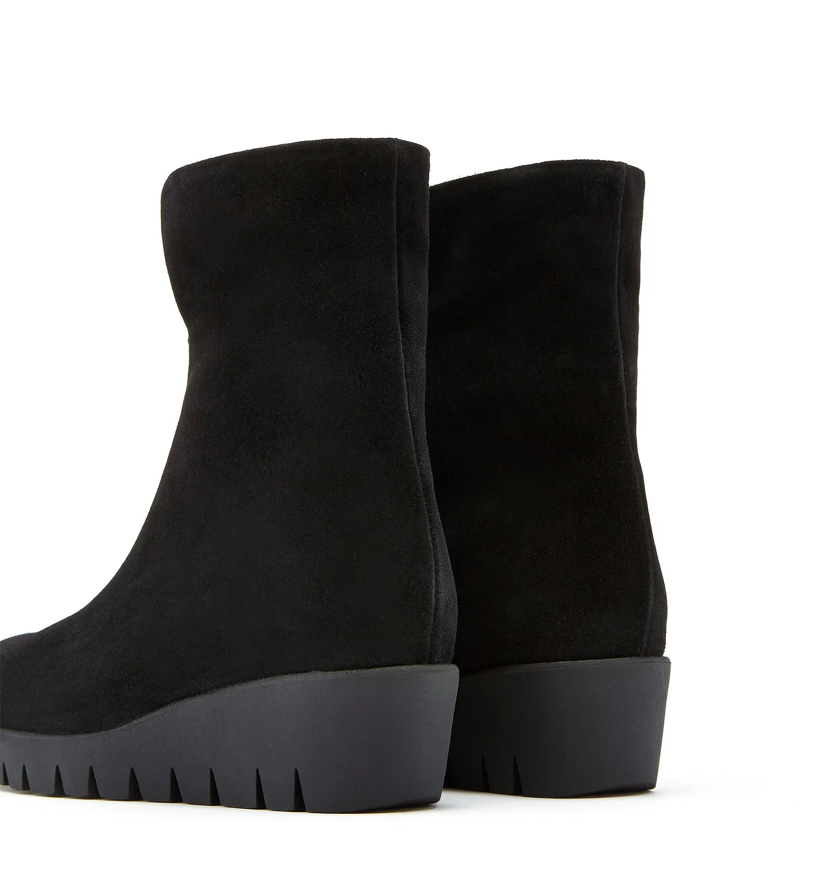 TESSA SUEDE WEDGE BOOTIE sold by La CANADIENNE product image thumbnail 4