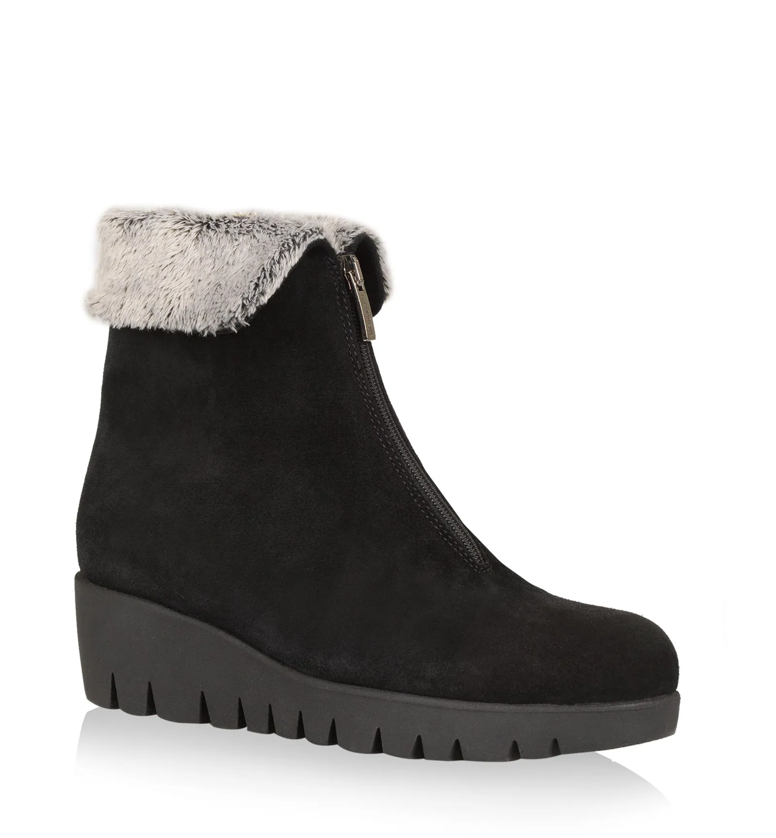 TESSA SUEDE WEDGE BOOTIE sold by La CANADIENNE product image thumbnail 2