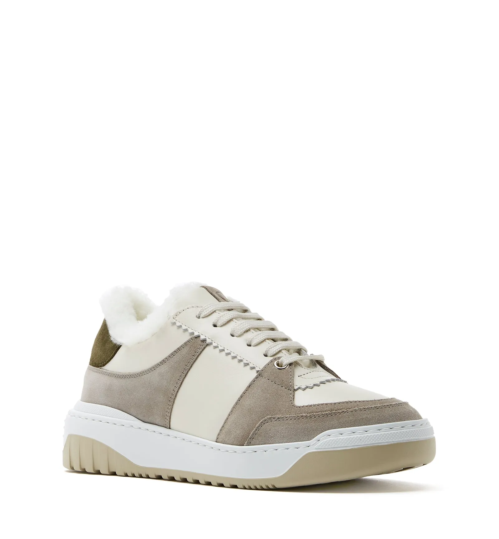 KIMMIE SHEARLING-LINED SUEDE SNEAKER sold by La CANADIENNE product image thumbnail 2