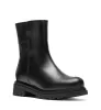 DEBBY SHEARLING-LINED LEATHER BOOTIE sold by La CANADIENNE