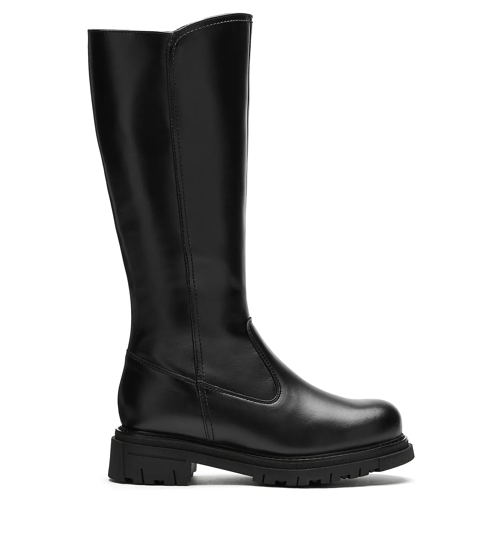 DARON SHEARLING-LINED LEATHER BOOT sold by La CANADIENNE