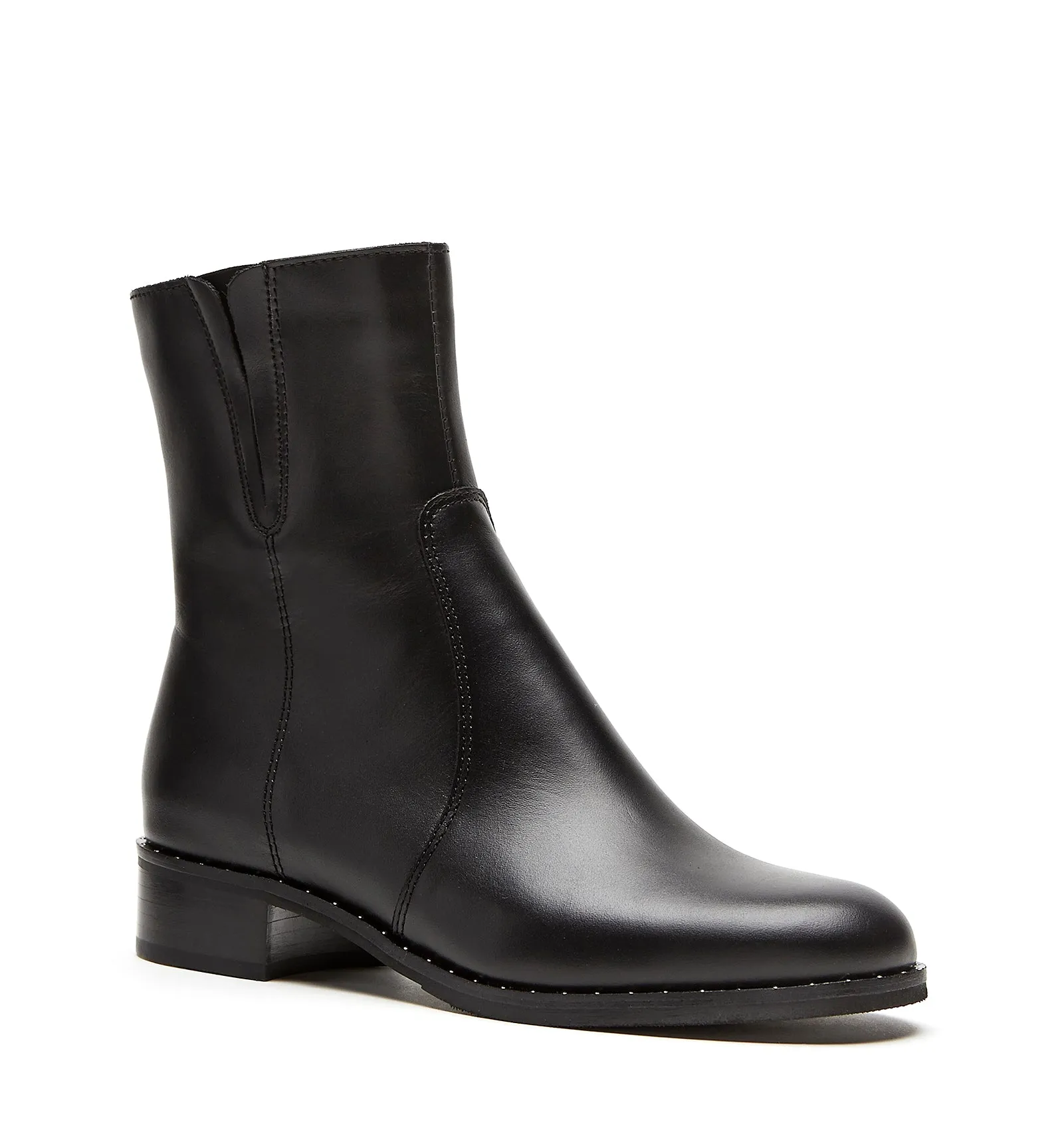 SOLANA LEATHER BOOTIE sold by La CANADIENNE product image thumbnail 2