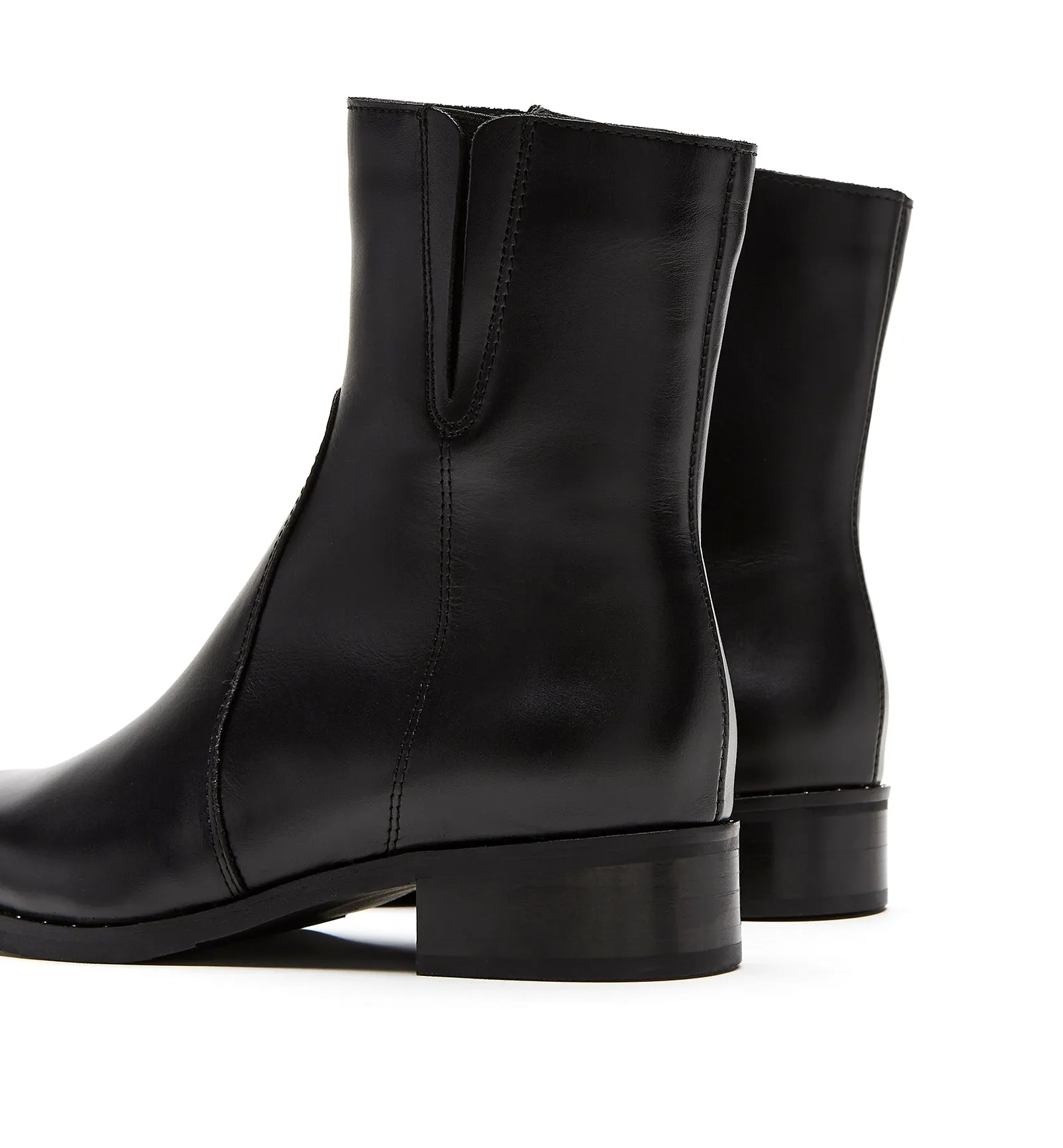 SOLANA LEATHER BOOTIE sold by La CANADIENNE product image thumbnail 4