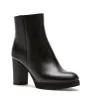 MYRANDA LEATHER BOOTIE sold by La CANADIENNE