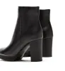MYRANDA LEATHER BOOTIE sold by La CANADIENNE