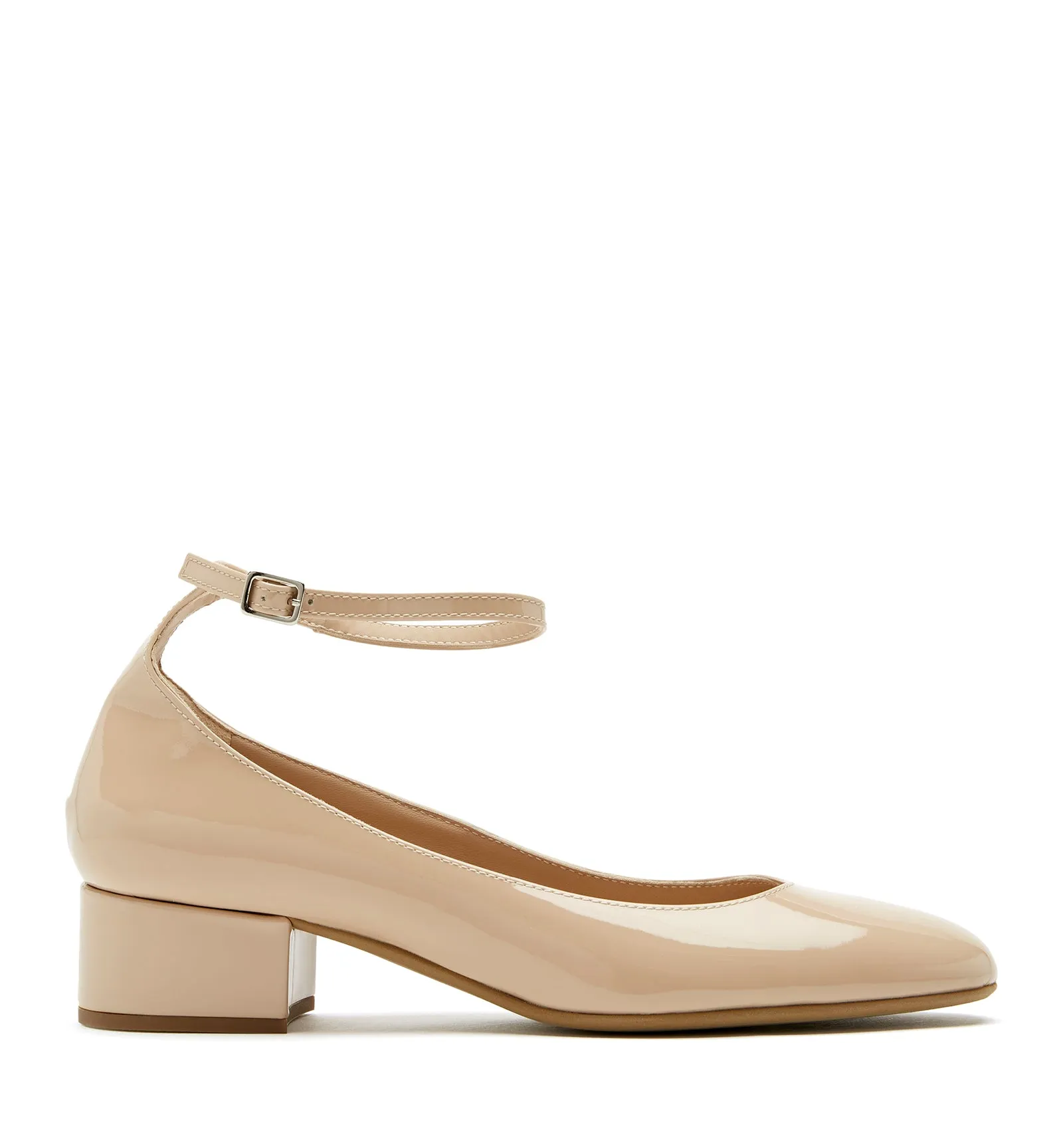 FITZROY PATENT LEATHER PUMP sold by La CANADIENNE