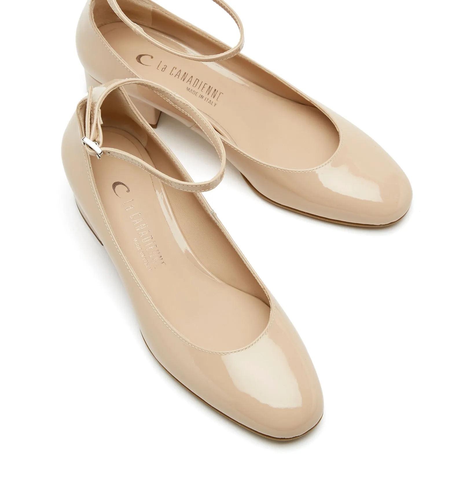 FITZROY PATENT LEATHER PUMP sold by La CANADIENNE product image thumbnail 3