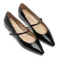 FRITZ CRINKLE LEATHER MARY JANE FLAT sold by La CANADIENNE