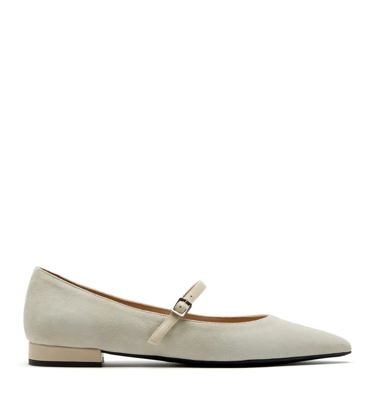 FRITZ SUEDE MARY JANE FLAT sold by La CANADIENNE