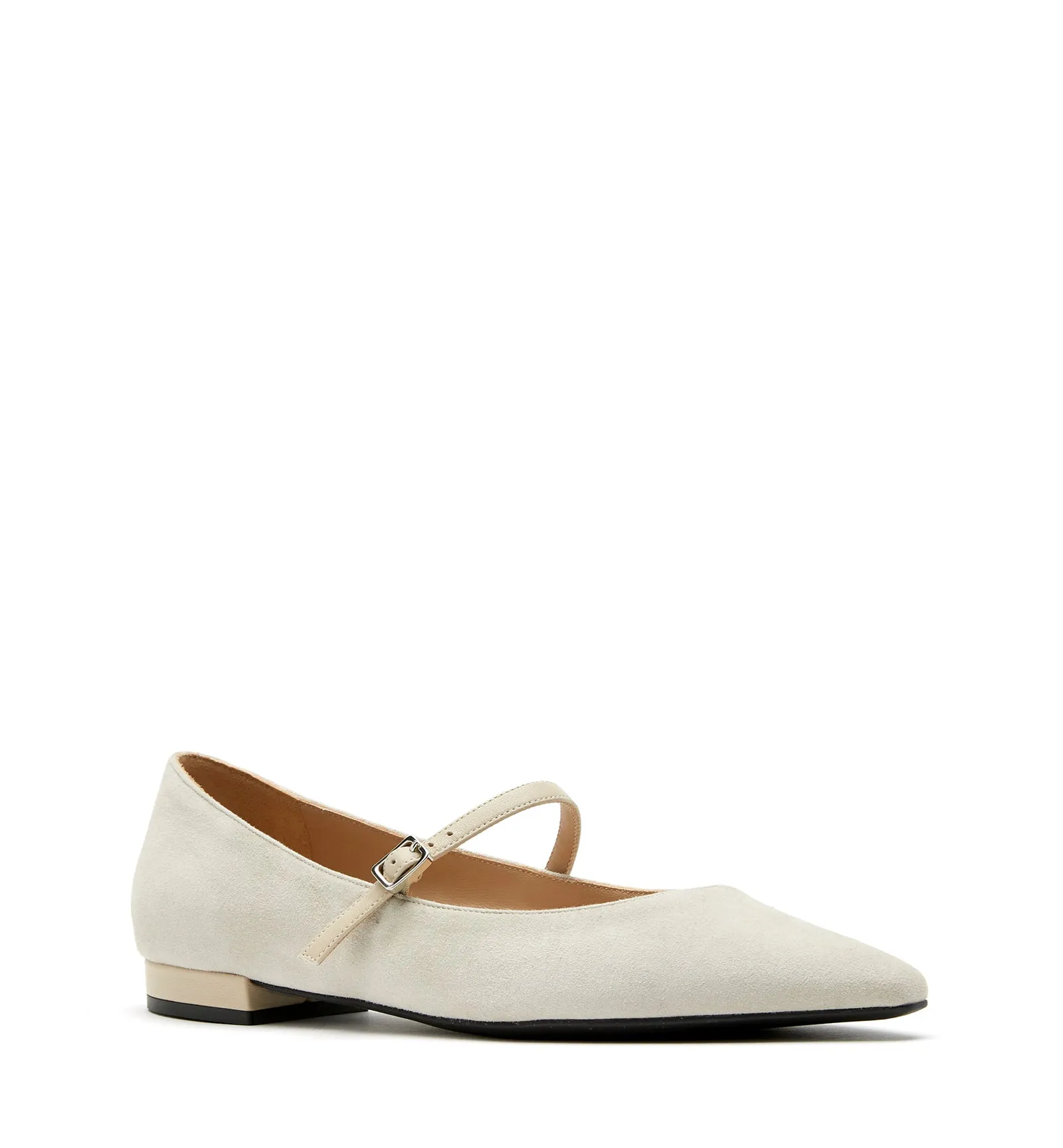 FRITZ SUEDE MARY JANE FLAT sold by La CANADIENNE product image thumbnail 2