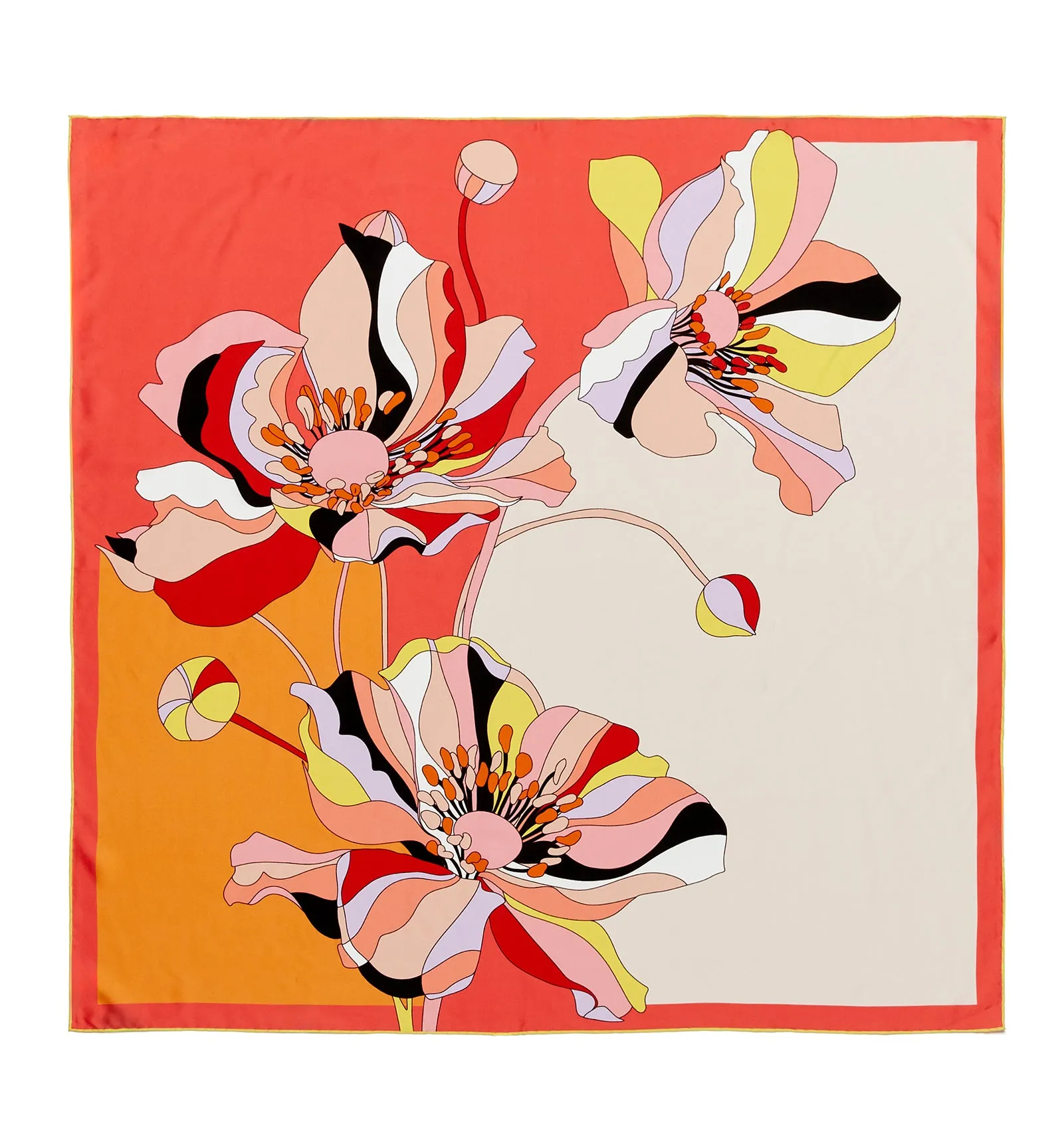 LUXE SILK SCARF sold by La CANADIENNE product image thumbnail 3