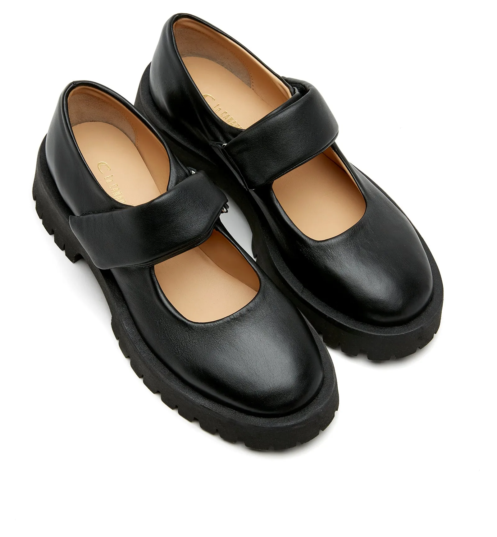 GOLDEN LEATHER MARY JANE SHOE sold by La CANADIENNE product image thumbnail 3