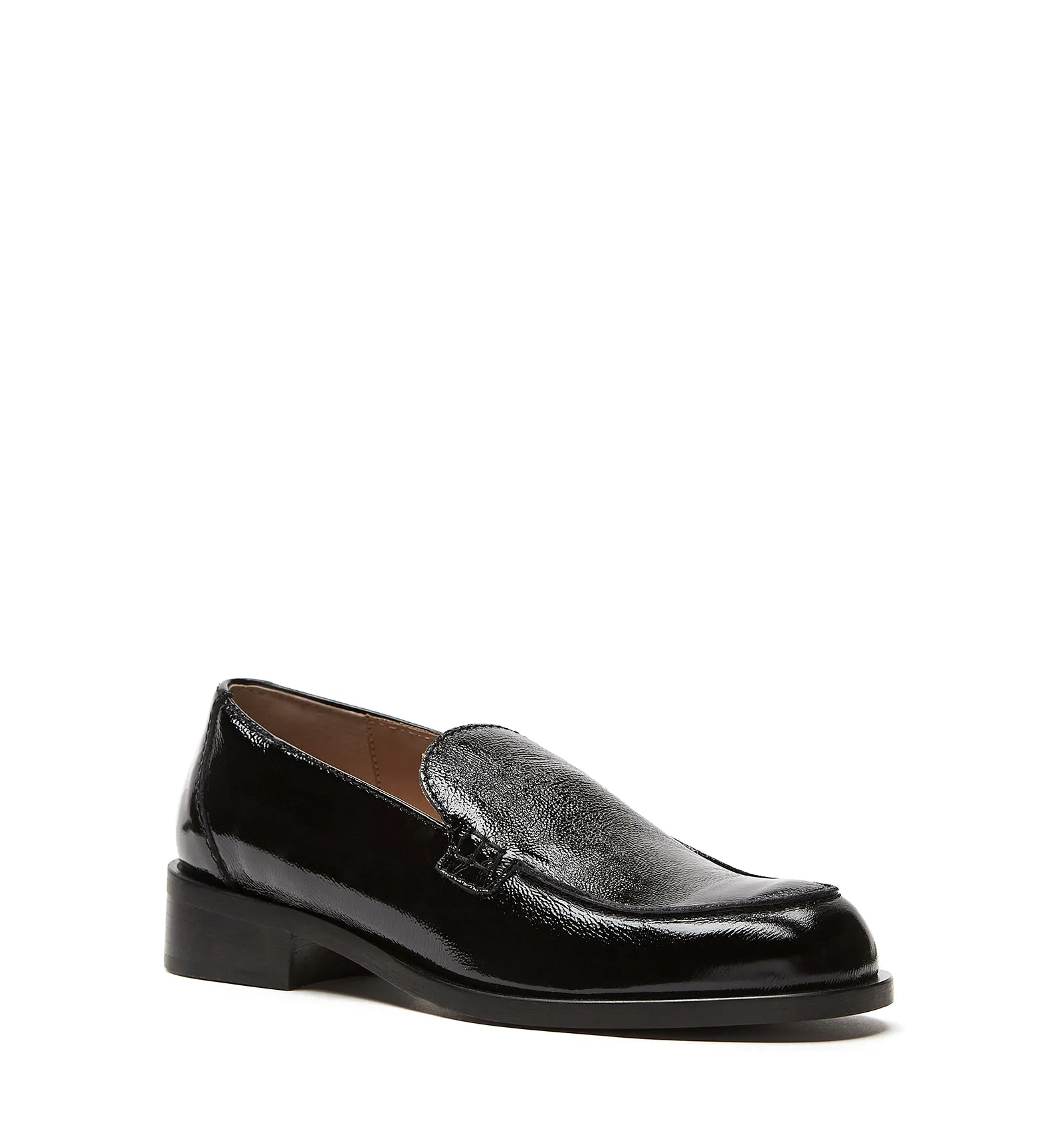 DREAM CRINKLE LEATHER LOAFER sold by La CANADIENNE product image thumbnail 2
