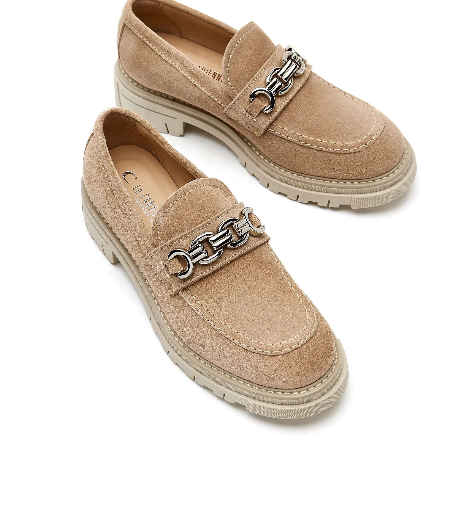DOVE SUEDE LOAFER sold by La CANADIENNE product image thumbnail 3