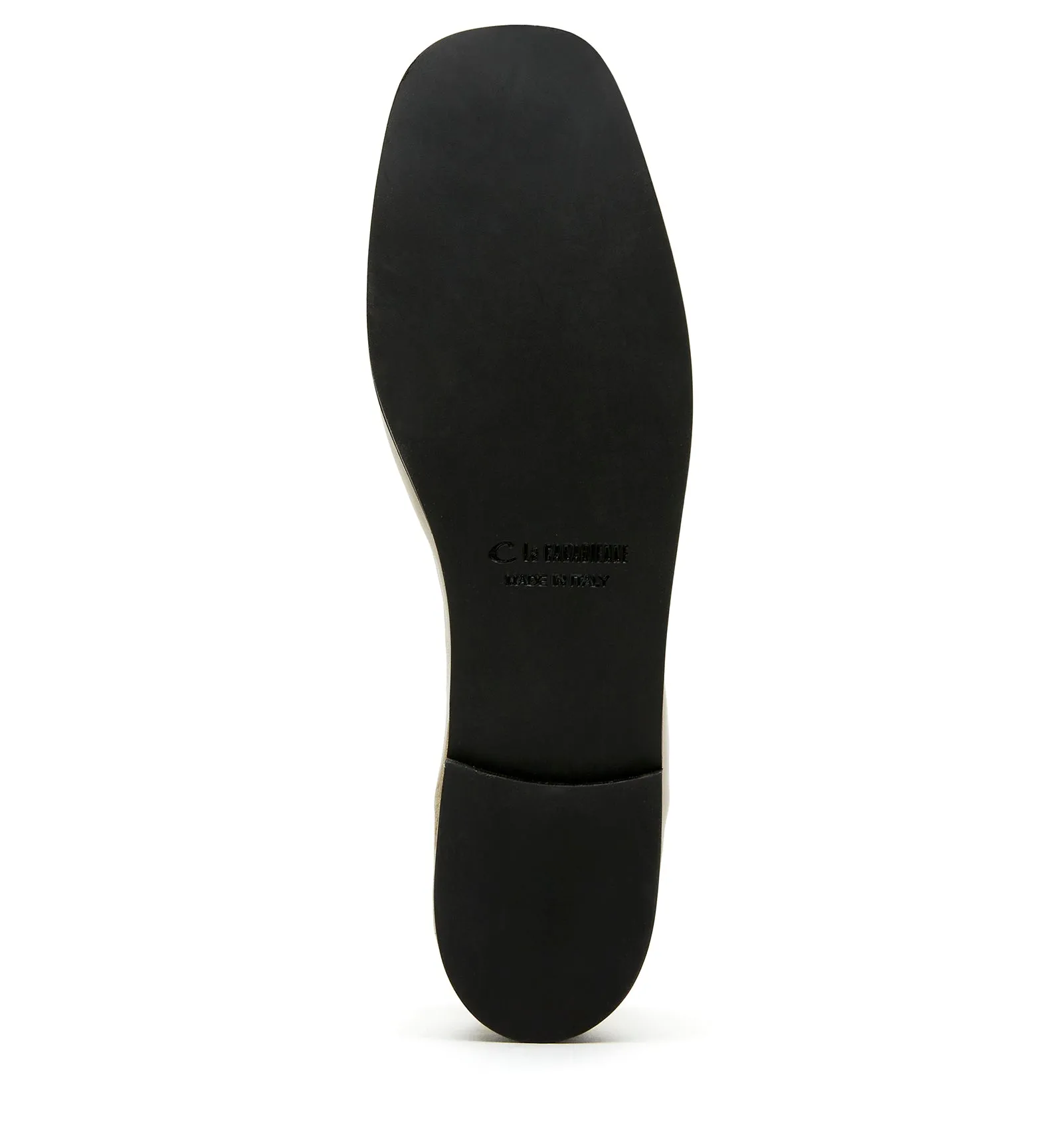 GREY LEATHER MARY JANE FLAT sold by La CANADIENNE product image thumbnail 5