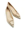ARGO KITTEN HEEL SHINE LEATHER PUMP sold by La CANADIENNE