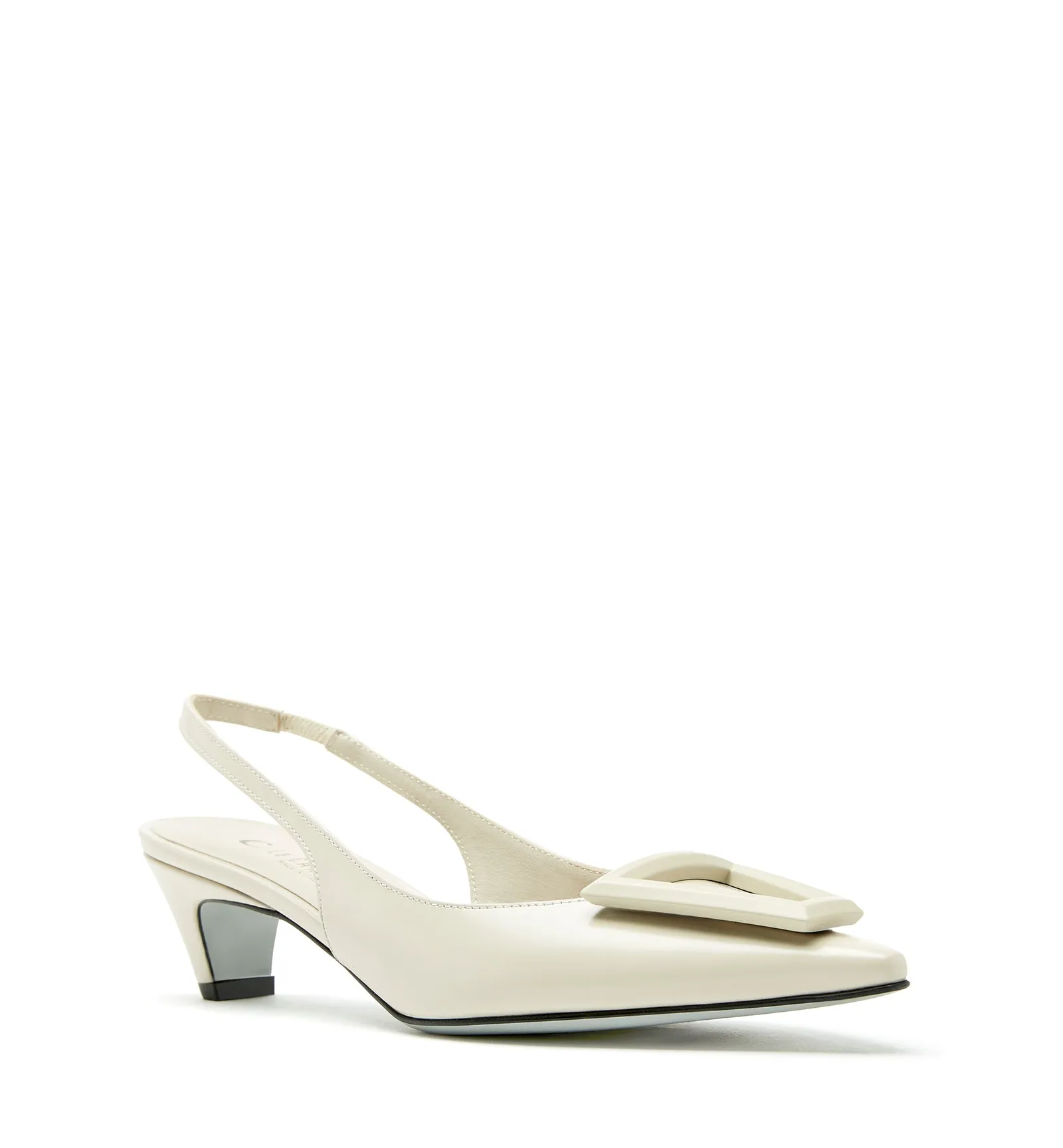 ARTY SLINGBACK SHINE LEATHER PUMP sold by La CANADIENNE product image thumbnail 2