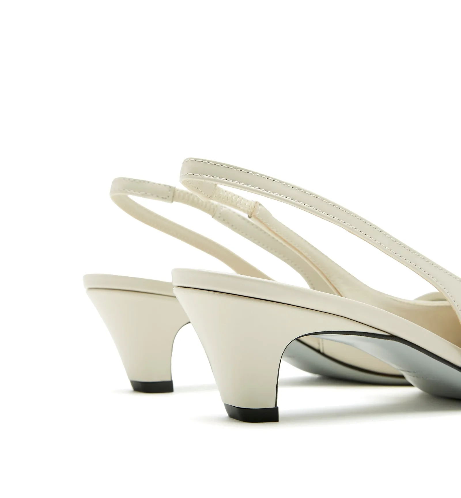 ARTY SLINGBACK SHINE LEATHER PUMP sold by La CANADIENNE product image thumbnail 4